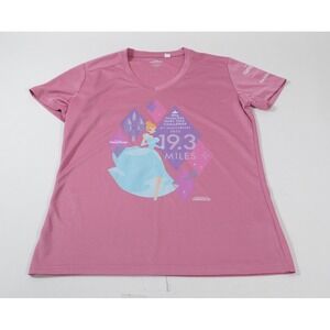 runDisney T-Shirt Womens Small Pink Princess Fairy‎ Tale Challenge 19.3 2023